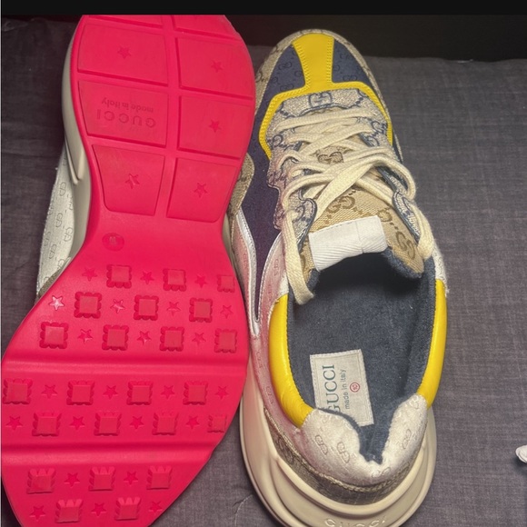 GUCCI MENS SNEAKERS SIZE 10 - Picture 4 of 10